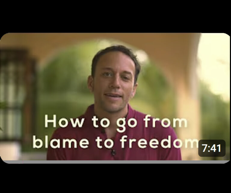 From Blame to Freedom